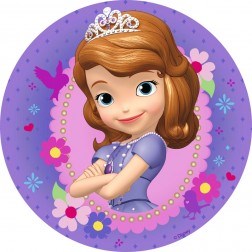 Princess Sofia Edible Image