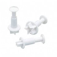 Star Plunger Cutters - set of 3