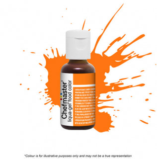 Chefmaster Liqua-Gel Colour - Sunset Orange