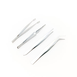 Tweezers - Set of 4